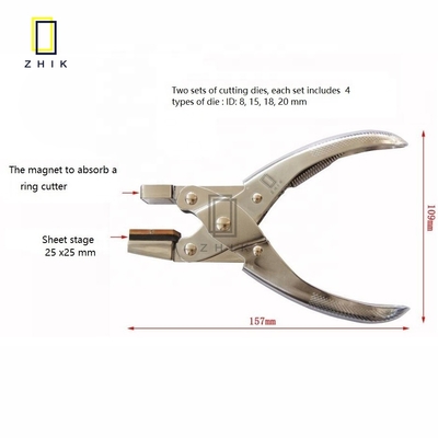 0.2mm Cut thickness Hand Held Disc Cutter with ID 8mm 15mm 18mm 20mm